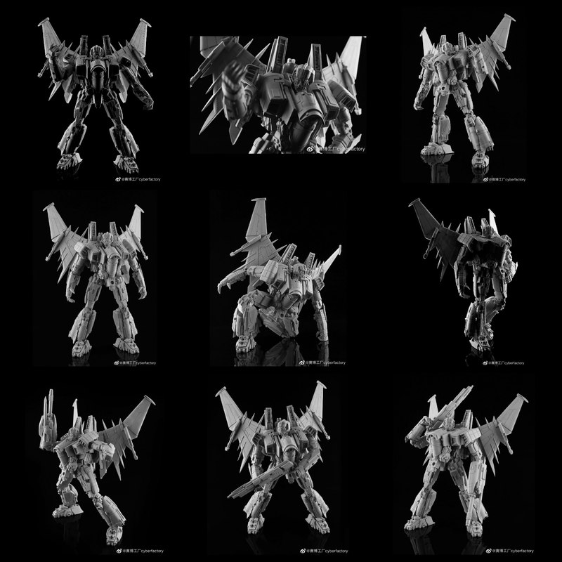 Cyber Factory CF01 スタースクリーム似 カスタム品